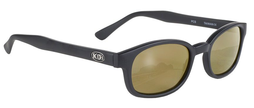 X - KD's - 1000 - Matte Black W/Gold Mirror