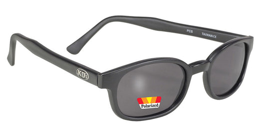 X - KD's - 10019 Matte Black Frame/Polarized Grey Lens