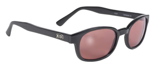 X - KD's - 12120 Matte Black/Rose Lens