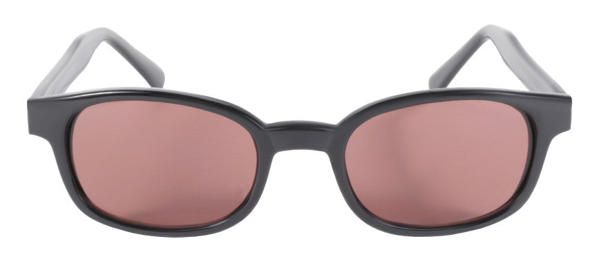 X - KD's - 12120 Matte Black/Rose Lens