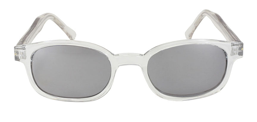 Chill KD's - 2200 Clear Frame/Silver Mirror