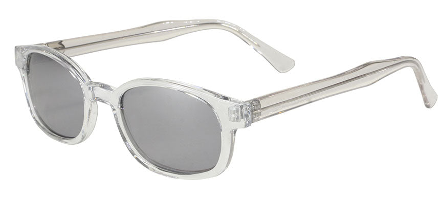 Chill KD's - 2200 Clear Frame/Silver Mirror