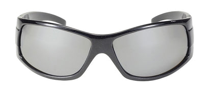 Road Run - 4110 Silver Mirror Grey Lens/Black Metallic Frame