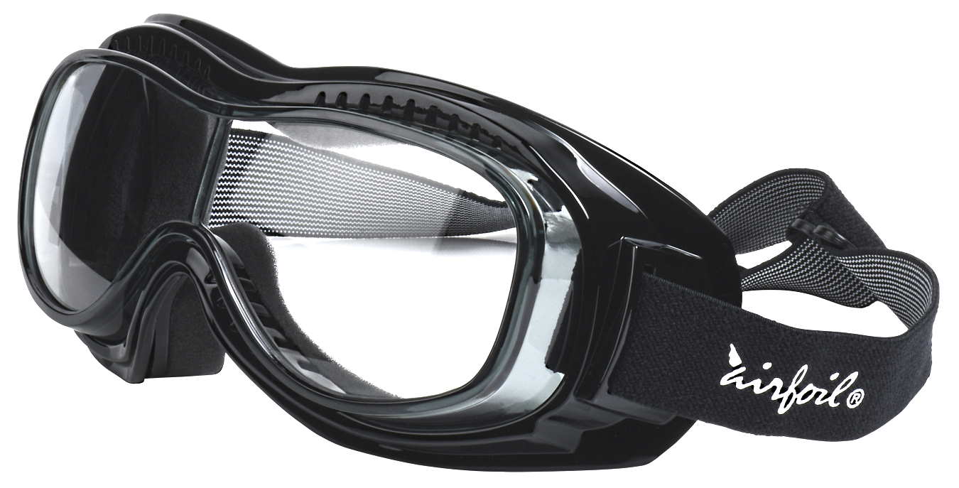 Airfoil 9311 Goggle - Day2Nite Grey/Black- Can Be Worn Over Eyeglasses