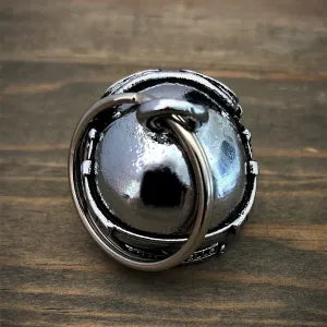 CL-05 Vintage Helmet Skull Chrome Bell