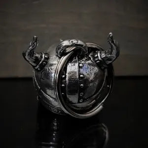 BB-138 Viking Warrior Skull Bell