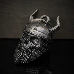 BB-138 Viking Warrior Skull Bell