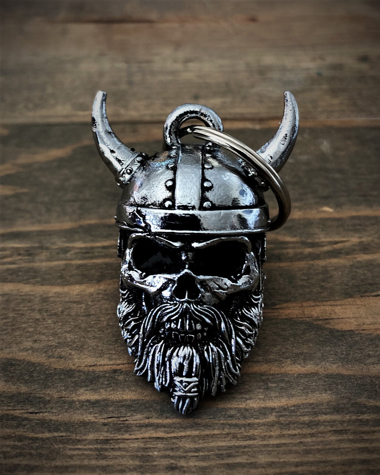 CL-09 Viking Warrior Skull Chrome Bell