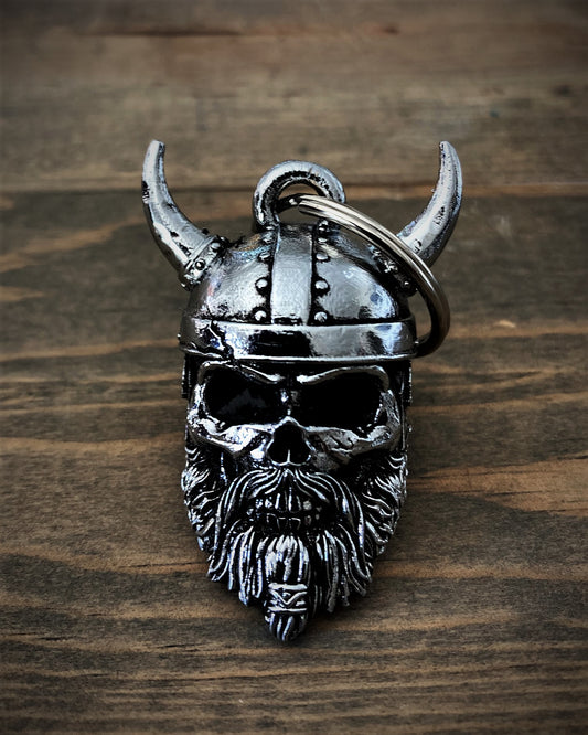 CL-09 Viking Warrior Skull Chrome Bell