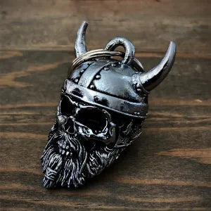 CL-09 Viking Warrior Skull Chrome Bell