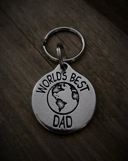 BBK-12 World’s Best Dad Keychain