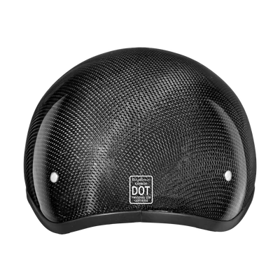 D2-G D.O.T. Daytona Skull Cap- Grey Carbon Fiber