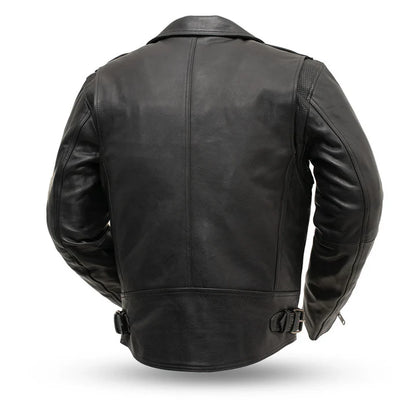 FIM297CLMZ-BLK-Enforcer Men's Motorcycle Leather Jacket