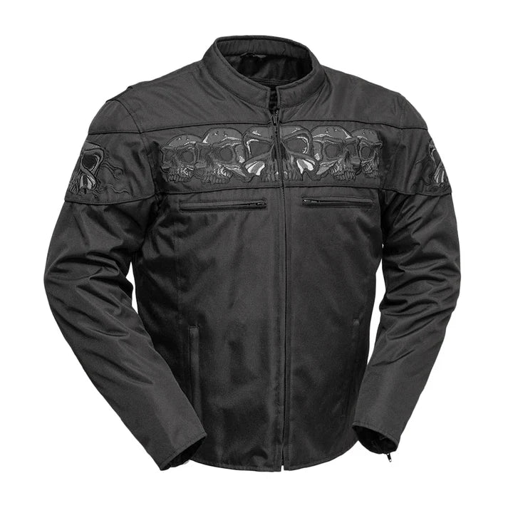 FIM450TEXZ-BLK-Immortal Men's Motorcycle Textile Jacket