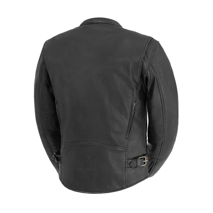 FIM278CDL-BLK-Indy Men's Motorcycle Leather Jacket