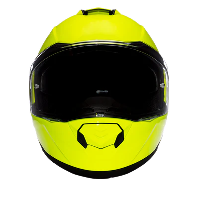 MG1-FY Daytona Glide Modular Motorcycle Helmet - DOT Approved, Bluetooth Ready, Dual Visor, Men/Women/Youth - Fluorescent Yellow