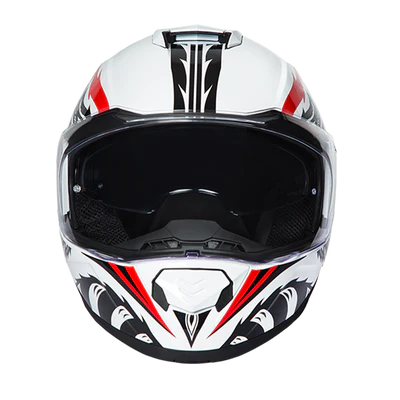 MG6-P Daytona Glide Modular Motorcycle Helmet - DOT Approved, Bluetooth Ready, Dual Visor, Men/Women/Youth - W/ Phoenix