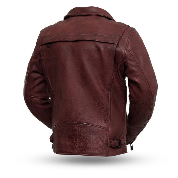 FIM269CPMZ-OXB-Night Rider Men's Motorcycle Leather Jacket