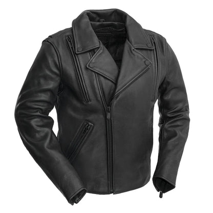 FIM269CPMZXS-Night Rider Men's Motorcycle Leather Jacket