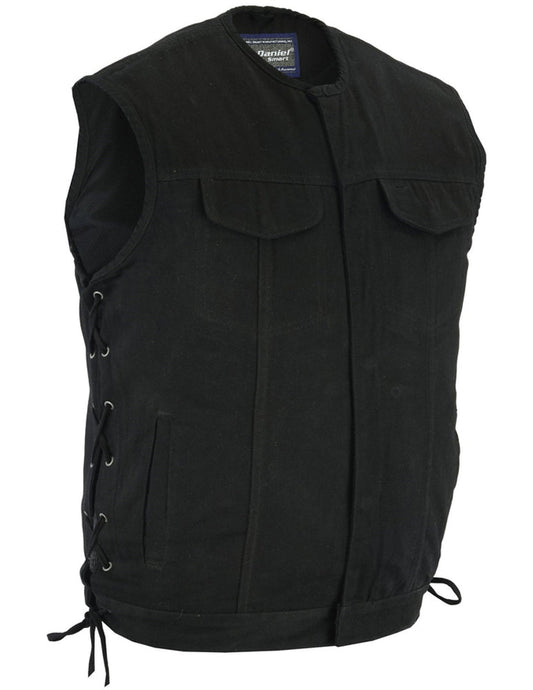 DM978 Denim Material, Upgraded Style Gun Pockets, All black construct