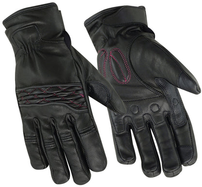 DS81 Women's Cruiser Glove  (Black/Pink)