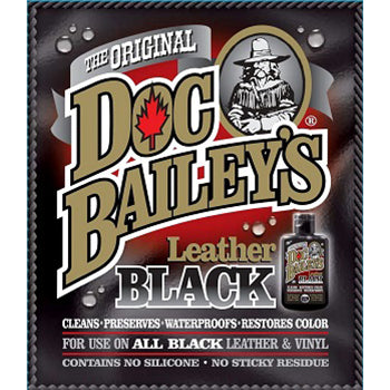 DBailey Doc Bailey's Leather Black Redye and Waterproof