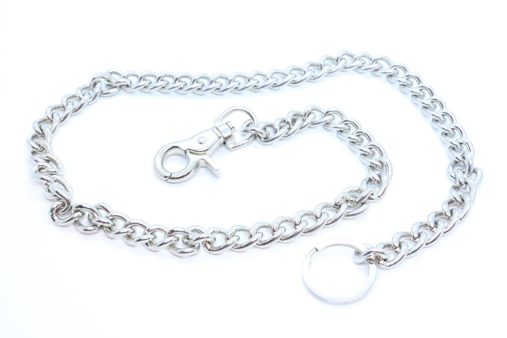 WC003 34" Wallet Chain Chrome