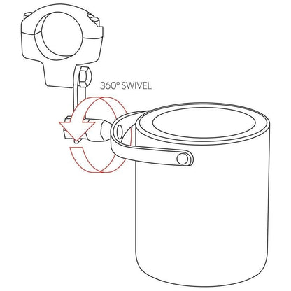 GFCUPHSS SS Motorcycle Cup Holder