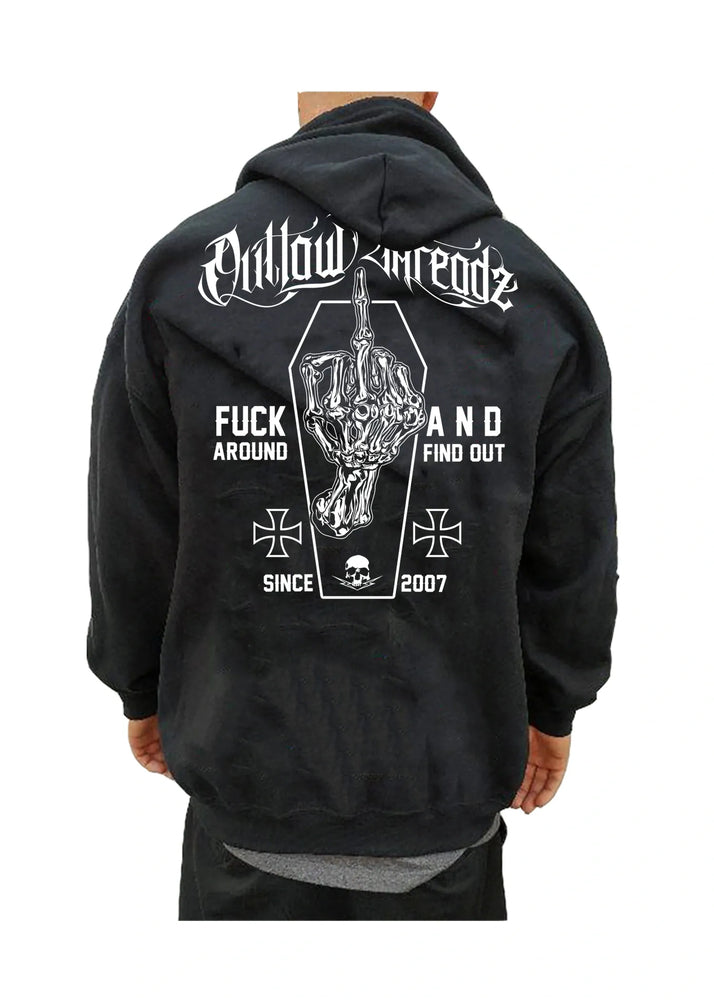 MZ24 Coffin Zipper Hoodie