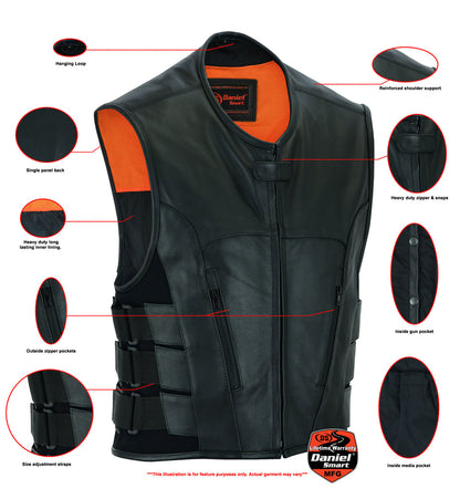 DS007 Men's Updated SWAT Team Style Vest