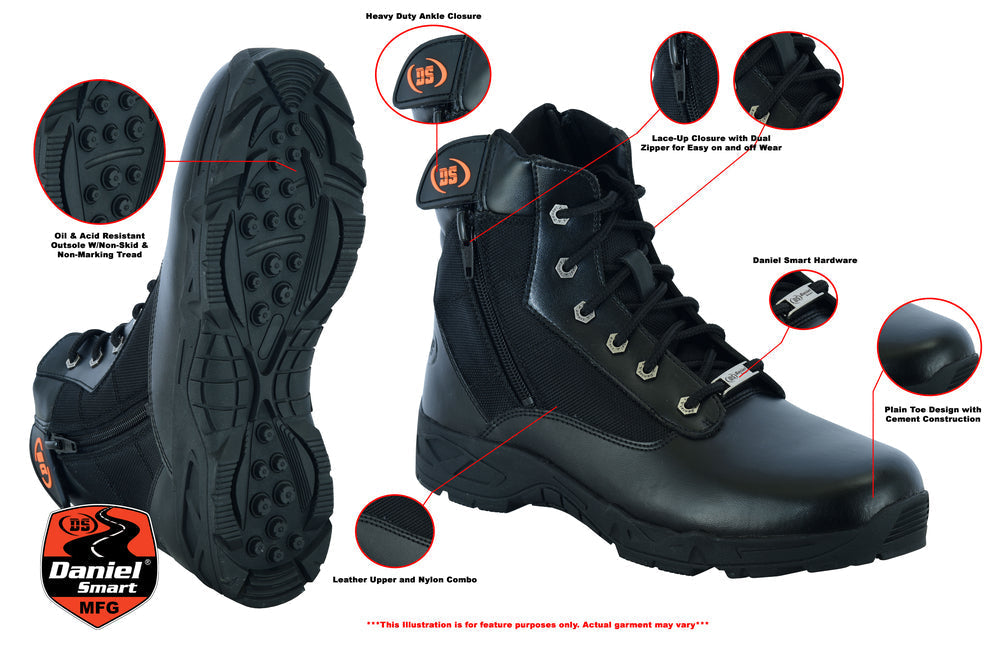 DS9781 Men's 6'' Tactical Boots