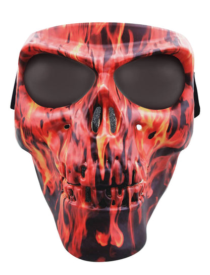 SMFS Skull Mask Flames SM