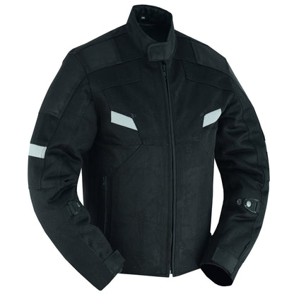 DS766 Mens Performance Mesh Jacket - Black