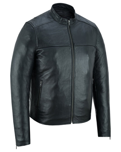 Wanton Mens Fashion Leather Jacket