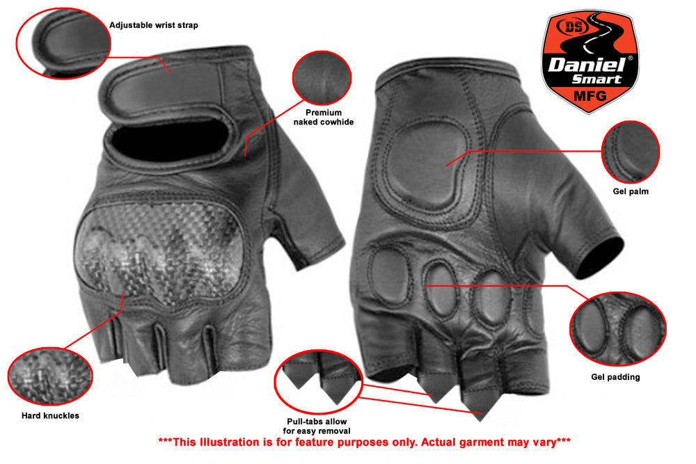 DS18 Sporty Fingerless Glove