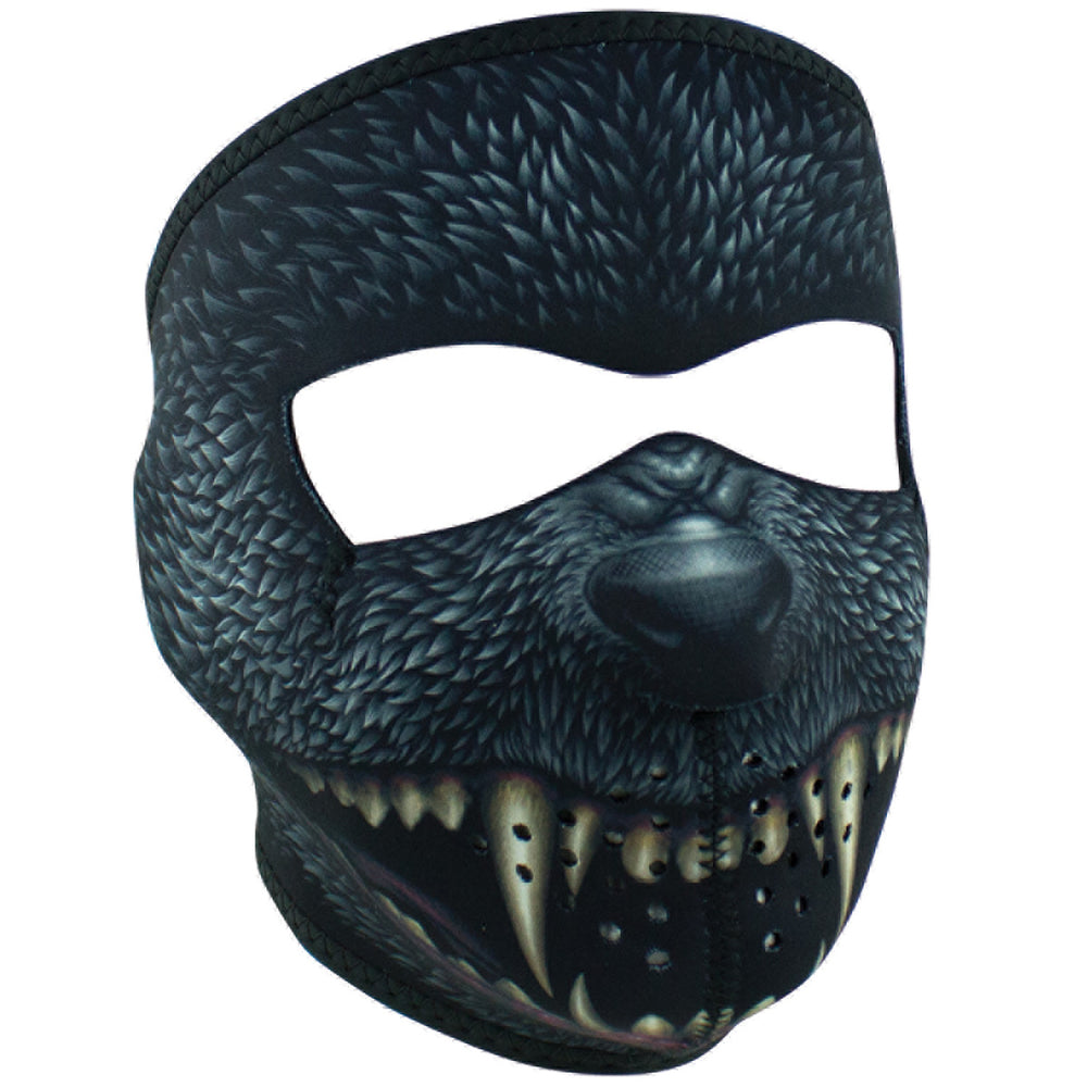 WNFM416 ZAN® Full Mask- Neoprene- Silver Bullet