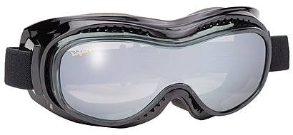 Airfoil 9300 Fit Over Goggle - Smoke Lens Silver Mirror - Can Be Worn Over Eyeglasses!