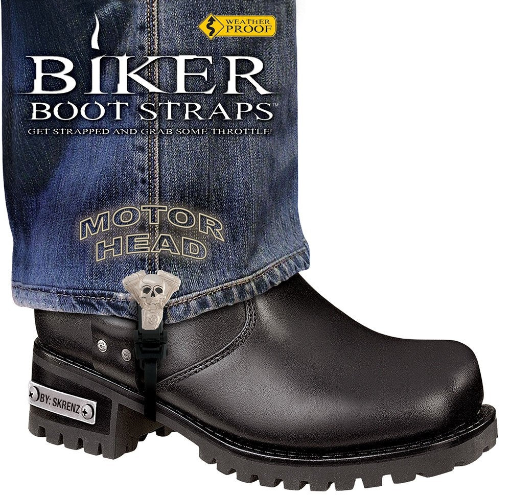 BBS/MH6 Weather Proof- Boot Straps- Motor Head- 6 Inch