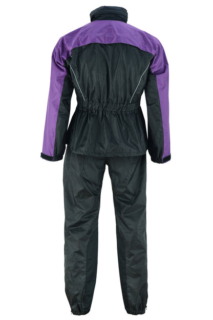 DS575PU Womens Rain Suit (Purple)