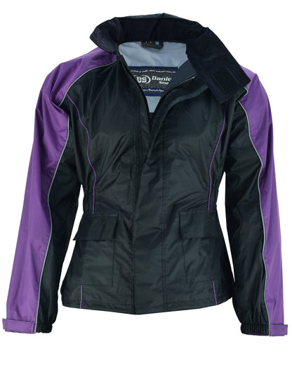 DS575PU Womens Rain Suit (Purple)