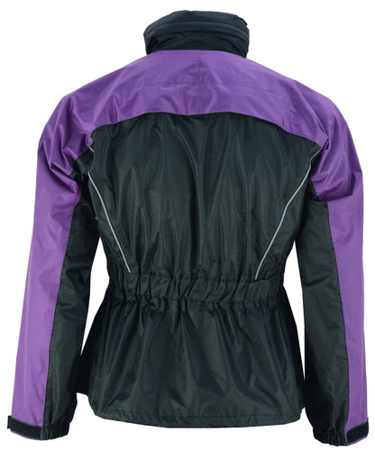 DS575PU Womens Rain Suit (Purple)