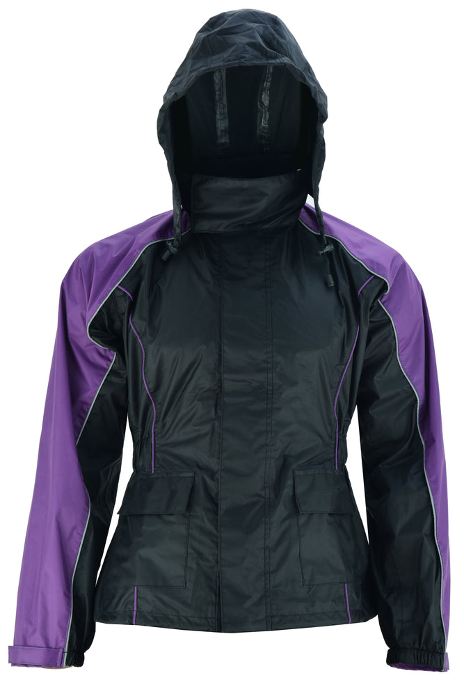 DS575PU Womens Rain Suit (Purple)