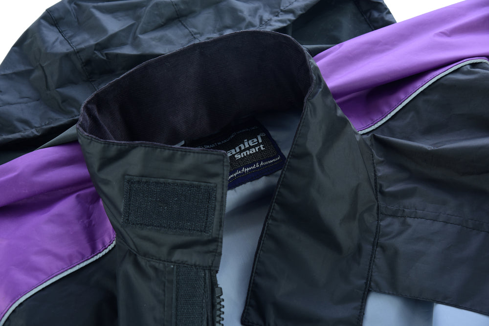 DS575PU Womens Rain Suit (Purple)