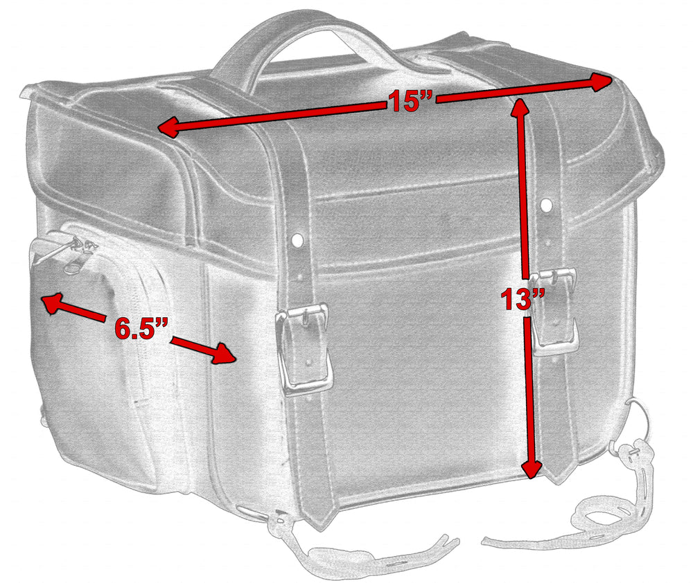 DS340 Small Sissy Bar Bag - Cooler Insert