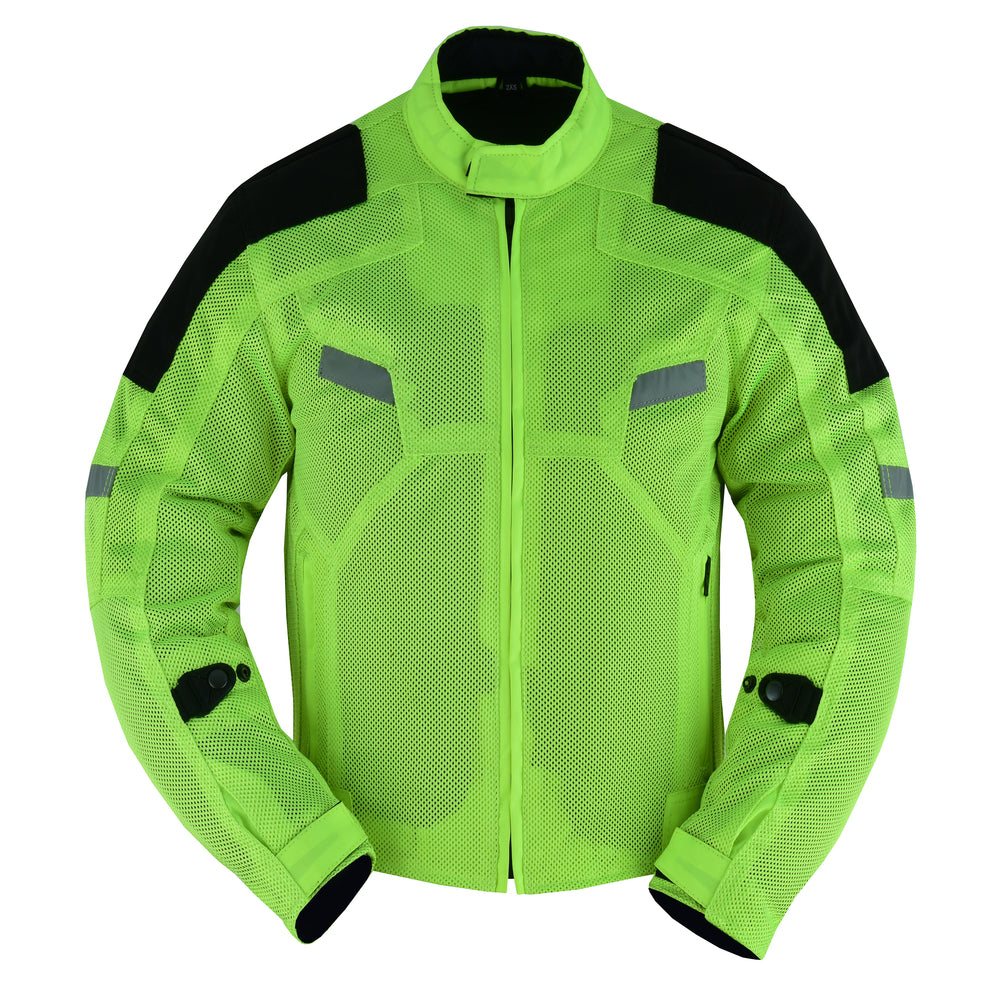 DS765 Mens Performance Mesh Jacket - High Vis