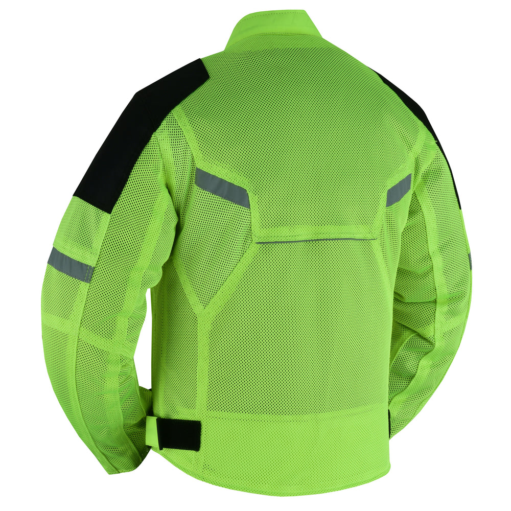 DS765 Mens Performance Mesh Jacket - High Vis