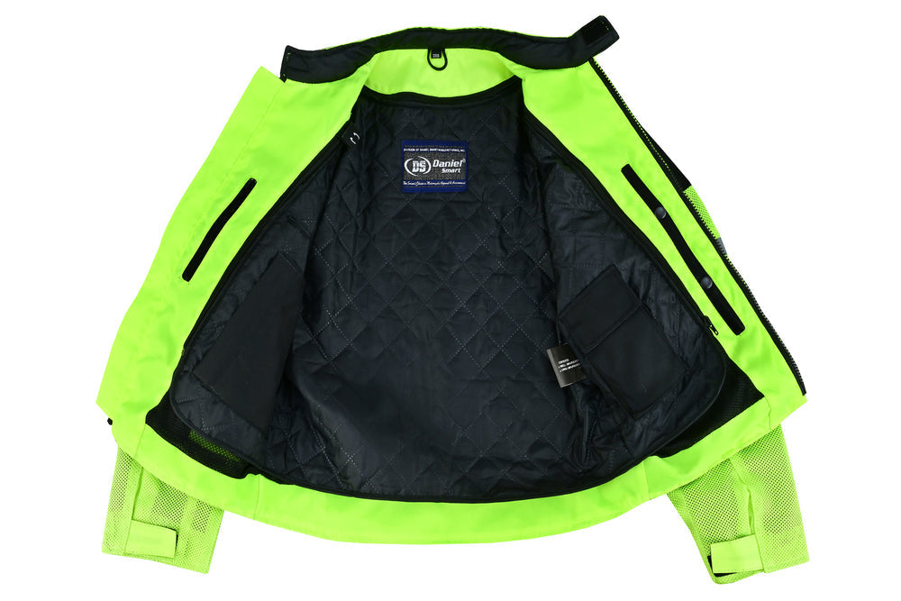 DS765 Mens Performance Mesh Jacket - High Vis