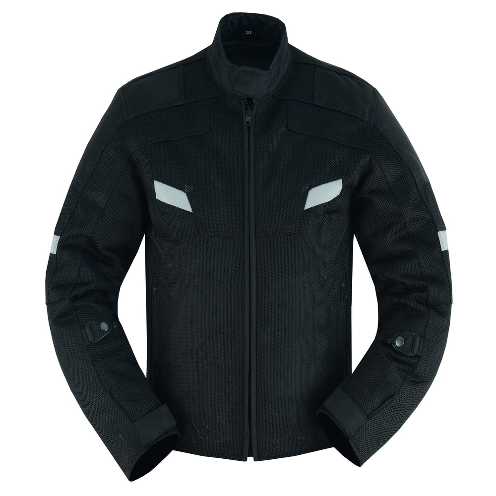 DS766 Mens Performance Mesh Jacket - Black