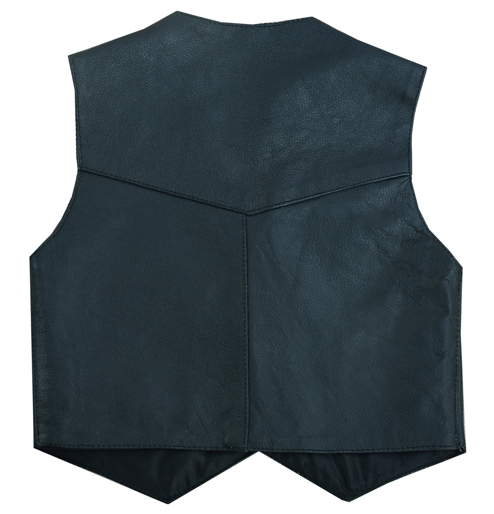 DS1744 Toddler Traditional Style Plain Side Vest