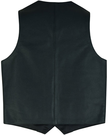 DS1725 Kids Traditional Style Plain Side Vest